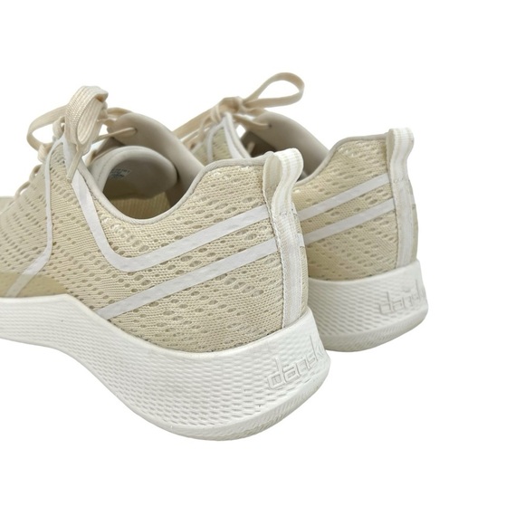 Dansko Sydney Sky Mesh Lace Up Walking Shoe in Ivory Size 38 US 7.5-8 - Picture 9 of 10